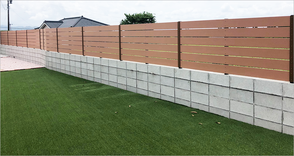 施工事例フェンス画像