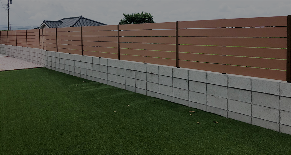 施工事例フェンス画像